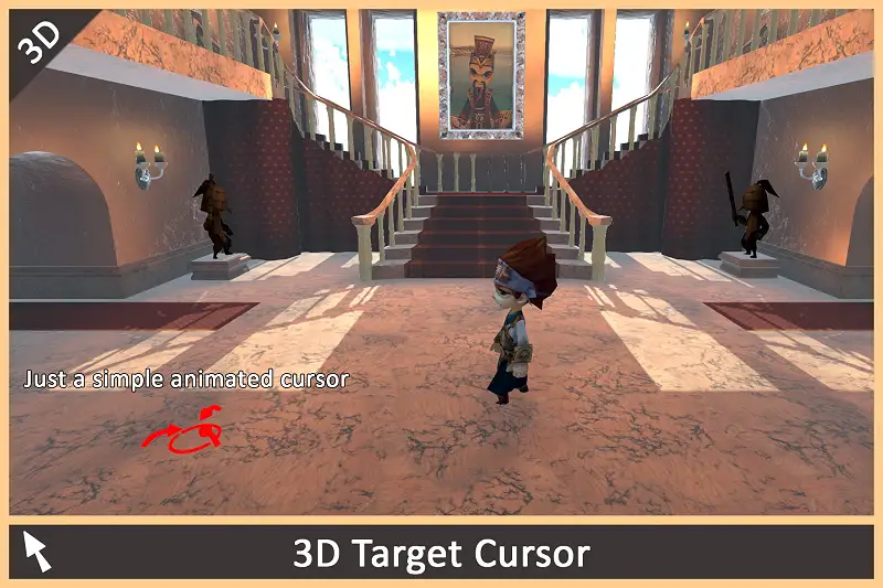 3D Target Cursor Marker Asset Thumbnail