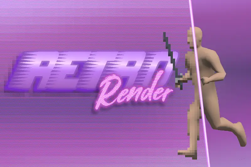 RetroRender: Transform Your 3D Models into Pixelated Masterpieces Asset Thumbnail