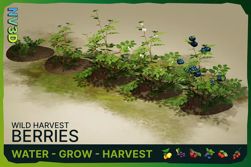 Wild Harvest: Berries Asset Thumbnail