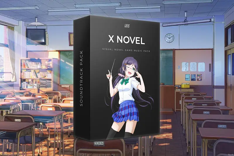 X Novel Game Music Pack Asset Thumbnail