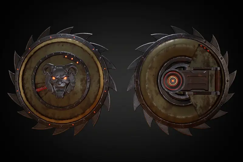 Brutal Saw Shield Asset Thumbnail