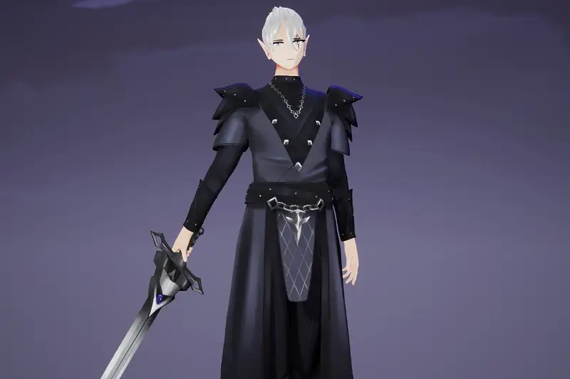 Anime Dark Elf2 Asset Thumbnail