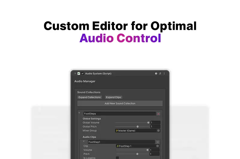 Simple & Lightweight Audio Manager Asset Thumbnail