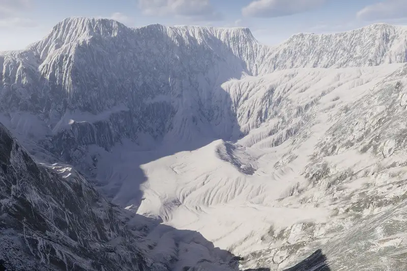 Winter Ground Pack: Realistic Terrain Textures Asset Thumbnail