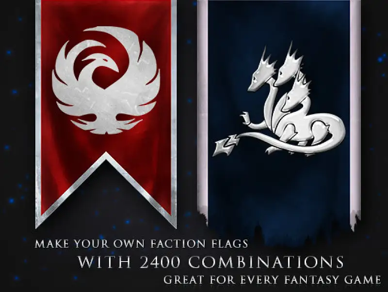 Faction Crests and Flags Package Asset Image