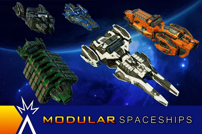Sci-Fi Modular Capital Spaceship Pack Asset Thumbnail