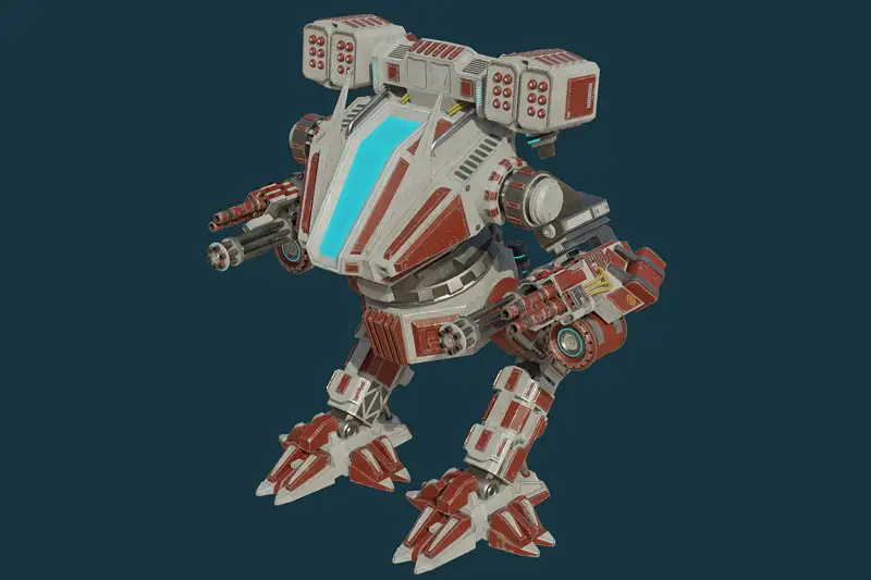 Mech mr. PEW PEW Asset Thumbnail