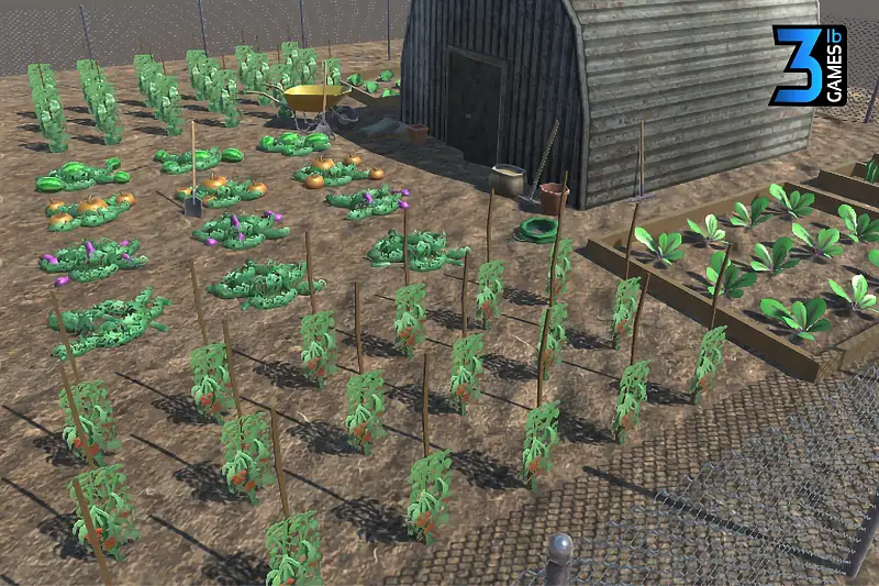 Low Poly Garden Pack Asset Thumbnail