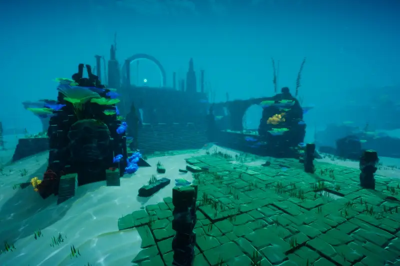 Low Poly Ocean Pack 2 - Atlantis Temple Asset Thumbnail
