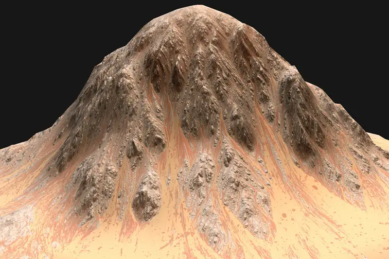 Desert Mountains Background Pack Asset Image