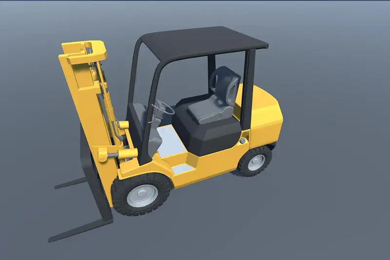 a forklift Asset Thumbnail