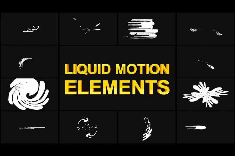 Liquid Motion Elements for 2D Games Asset Thumbnail