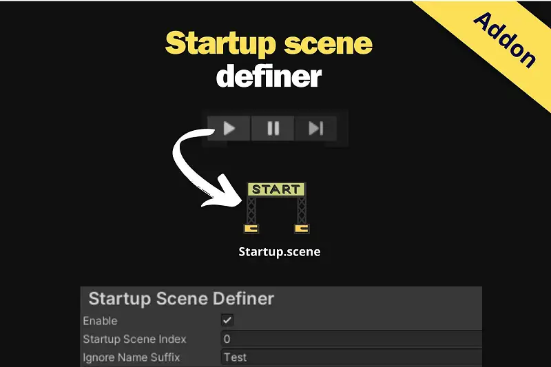Startup Scene Definer in Editor Asset Thumbnail