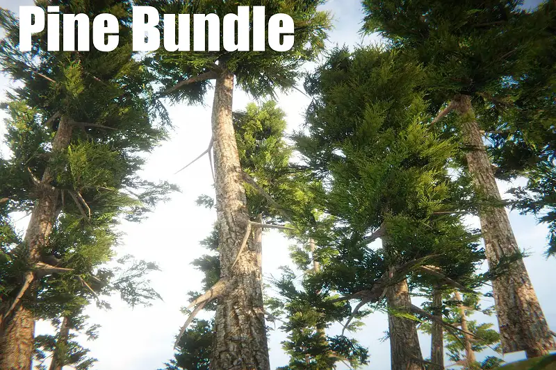 URP Pine Tree Bundle Asset Thumbnail
