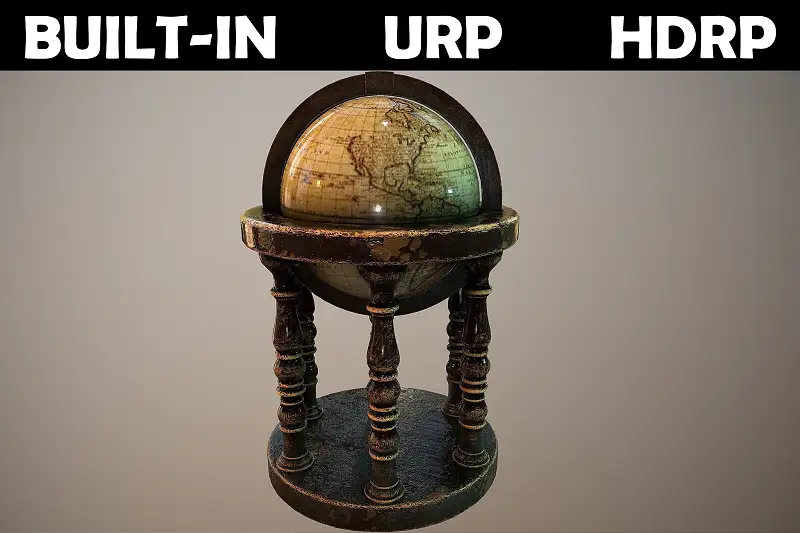 Antique Terrestrial Globe Rustic - BananaMonkey Asset Thumbnail