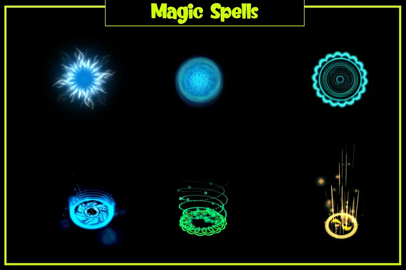 Magic Portals FX Pack - Healing Spell VFX Asset Thumbnail