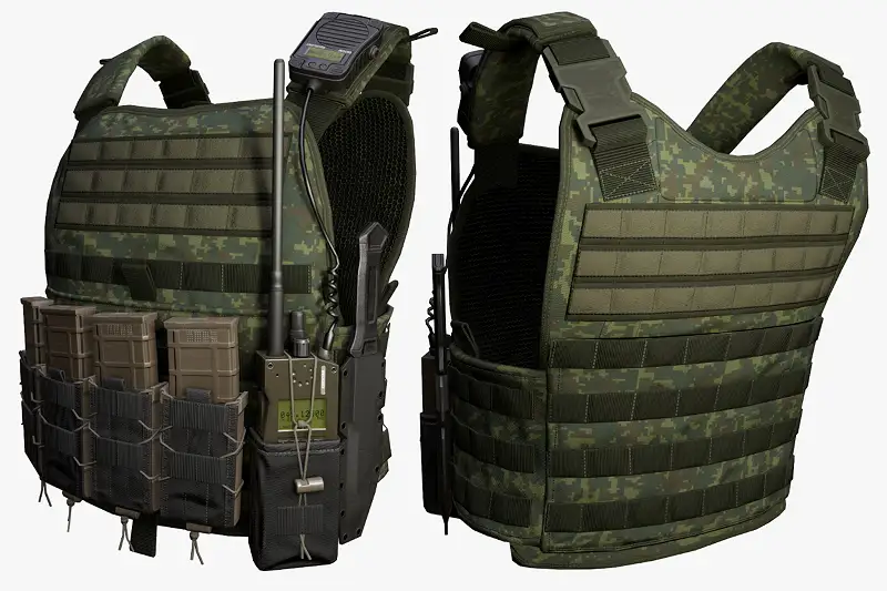 Tactical Vest Model Asset Thumbnail