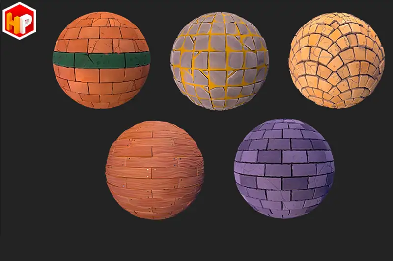 Stylized Textures Vol.1 Asset Thumbnail