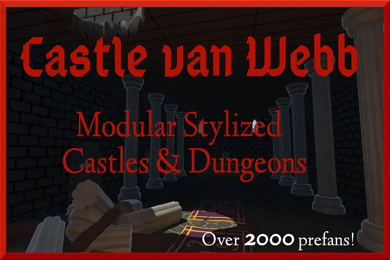 Castle van Webb: Modular Stylized Castles and Dungeons Asset Thumbnail