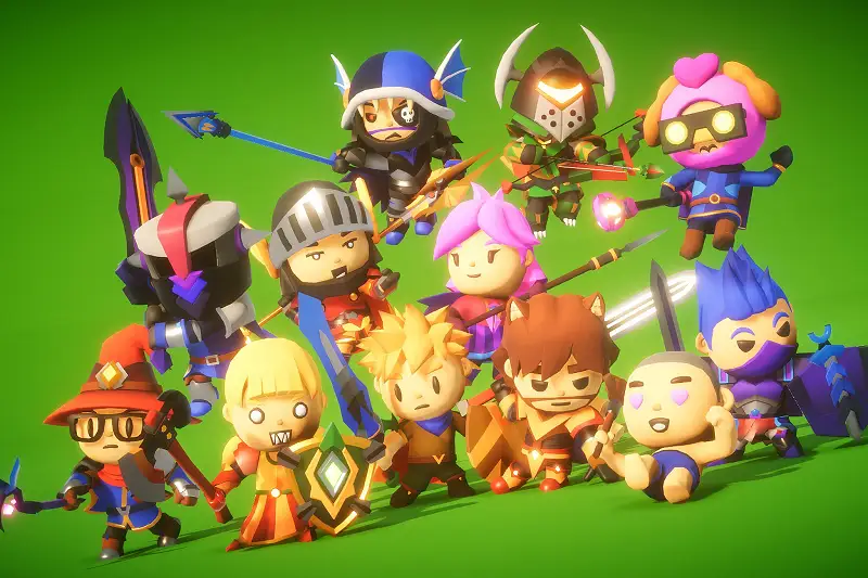 RPG Hero Character Pack Asset Thumbnail