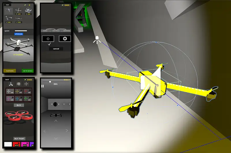 A Casual Drone Racing Template Asset Thumbnail