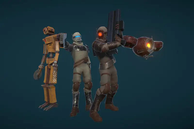Sci-Fi Space Scavengers Pack Asset Thumbnail