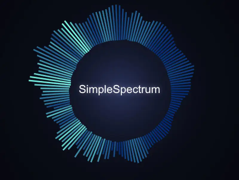 SimpleSpectrum - Free Audio Spectrum Generator (+WebGL!) Asset Thumbnail