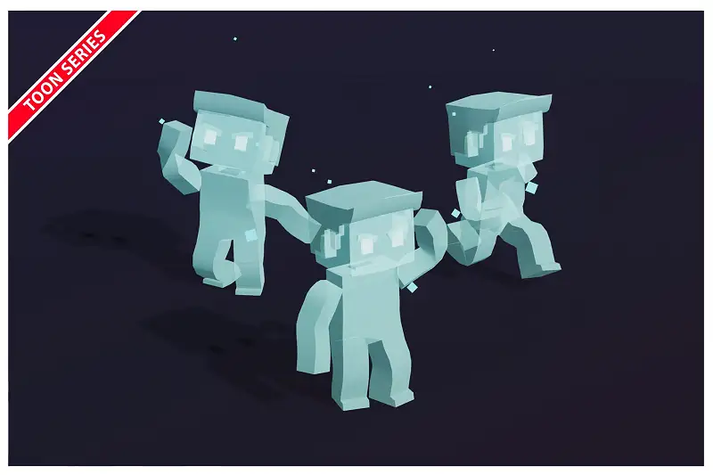 Toon Humanoid Series: Invisible Man Asset Thumbnail