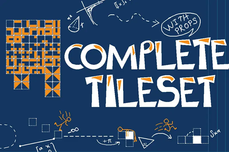 Complete Tileset for Platform, Top Down and Isometric Asset Thumbnail