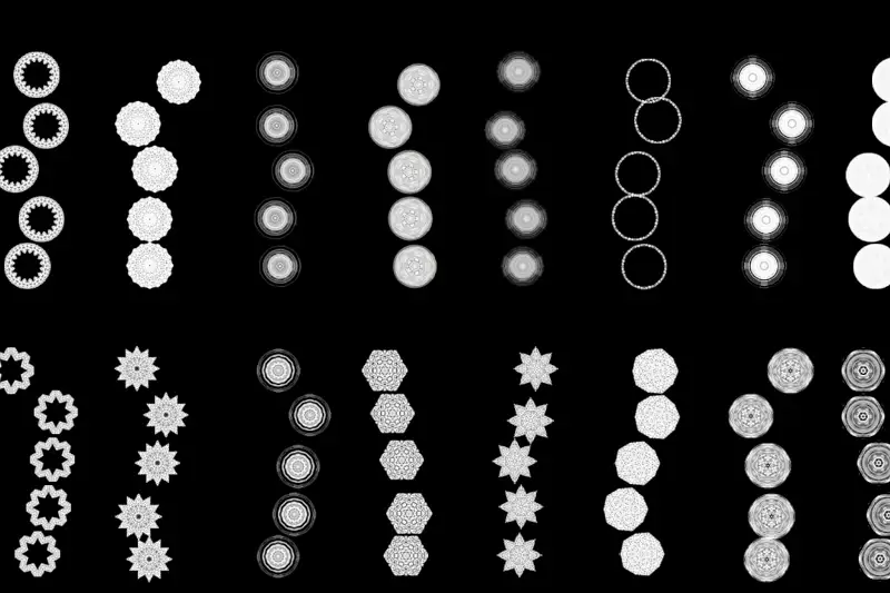 50 Kaleidoscope Particle Textures Part 2 Asset Thumbnail