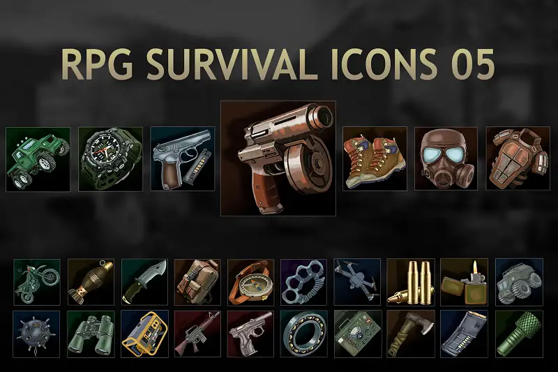 RPG_Survival_Icons_05 Asset Thumbnail