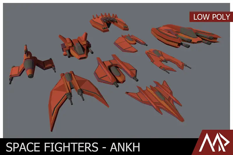 Space Fighters - Ankh Series Asset Thumbnail