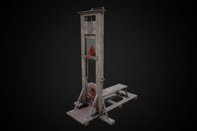Medieval Guillotine Asset Thumbnail