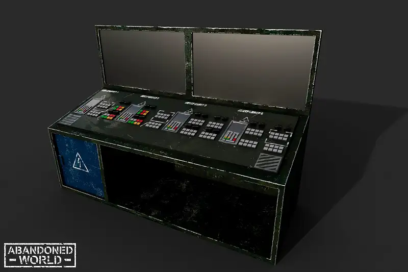 Control Panel with Monitor Asset Thumbnail