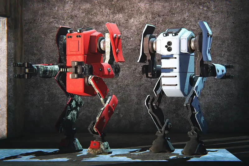 Peacekeeper Robot Asset Thumbnail