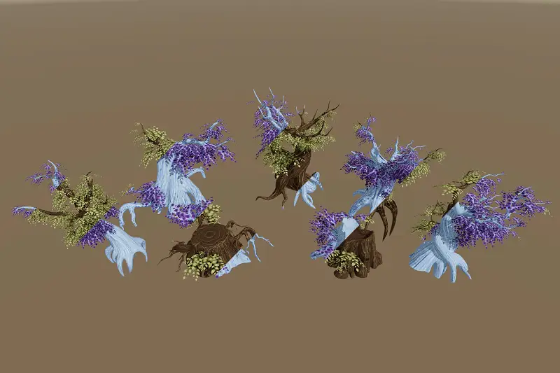 Stylized Sculpting Trees Asset Thumbnail