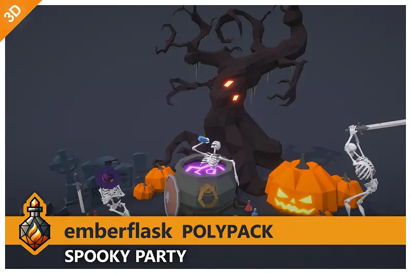 POLYPACK Spooky Party Asset Thumbnail