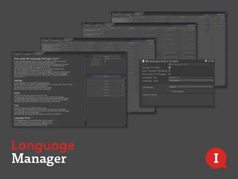 Language Manager (Text & Audio) Asset Thumbnail
