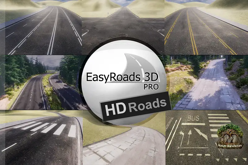 EasyRoads3D Pro Add On - HD Roads Asset Thumbnail