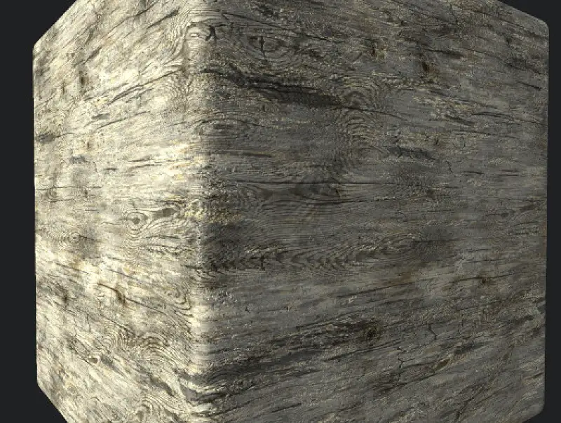 Rough Cheap Wood PBR Asset Thumbnail