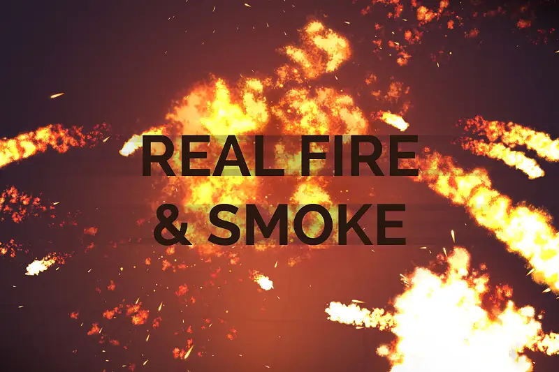 Real Fire & Smoke Asset Thumbnail