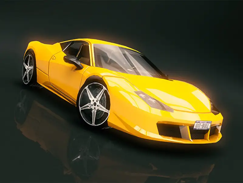 Fantastic Race Car 9 Asset Image