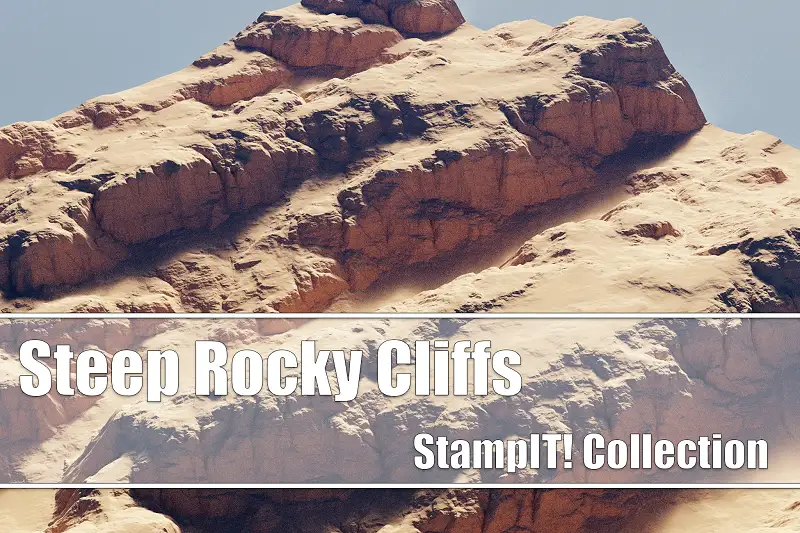 Steep Rocky Cliffs - StampIT! Asset Thumbnail