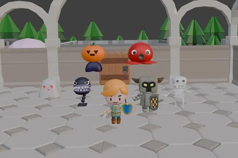 Low Poly RPG Character Pack Asset Thumbnail