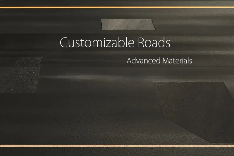 Customizable Road Materials Asset Thumbnail