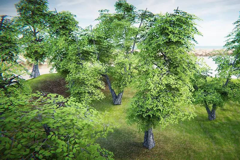 Realistic Trees for Mobile Platforms Asset Thumbnail