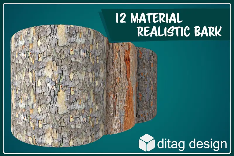 Bark - Realistic 4K PBR Collection Vol.03 Asset Thumbnail