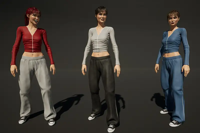 Sporty Girl CA Asset Thumbnail