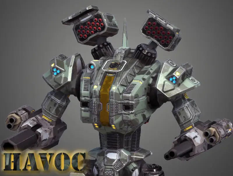 Havoc - Battle Mech Asset Thumbnail