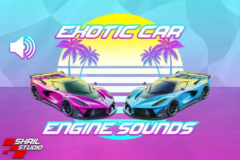 Exotic Car Sounds - Premium Engine Sound Pack Asset Thumbnail
